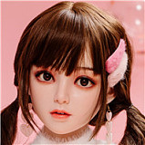 Bezlya DOLL  138cm Aカップ #M茉莉ヘッド  シリコン製ヘッド+tpeボディ 眉毛と睫毛植毛加工あり 等身大リアルラブドール