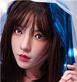 Bezlya DOLL  155cm Fカップ #S三色堇ヘッド  シリコン製ヘッド+tpeボディ 眉毛と睫毛植毛加工あり 等身大リアルラブドール