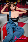 SHEDOLL 158cm Cカップ 白露（Bailu）ヘッド ボディーとヘッド材質など選択可能 等身大リアルラブドール