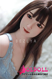 Bezlya DOLL  155cm Aカップ貧乳 #X水仙ヘッド  シリコン製ヘッド+tpeボディ 眉毛と睫毛植毛加工あり 等身大リアルラブドール