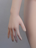 DOM DOLL 130cm貧乳 Aカップ  D3ヘッド 等身大リアルラブドール ヘッドとボディー材質選択可能 カスタマイズ可 ●宣材写真はフルシリコン材質