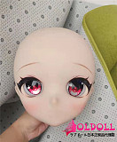 guavadoll（グアバ）番石榴 ヘッド単体 ご指定のキャラクターをカストマイズ可能 ビニール素材 等身大1：1 ジョイントM16 他社と交換可能 138-150ＣＭのボディに適用 ナチュラル肌色