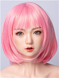 DOM DOLL 130cm貧乳 Aカップ  D3ヘッド 等身大リアルラブドール ヘッドとボディー材質選択可能 カスタマイズ可 ●宣材写真はフルシリコン材質