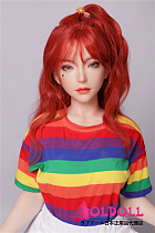 DOM DOLL 130cm貧乳 Aカップ  D3ヘッド 等身大リアルラブドール ヘッドとボディー材質選択可能 カスタマイズ可 ●宣材写真はフルシリコン材質