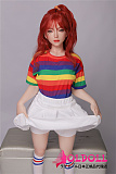 DOM DOLL 130cm貧乳 Aカップ  D3ヘッド 等身大リアルラブドール ヘッドとボディー材質選択可能 カスタマイズ可 ●宣材写真はフルシリコン材質
