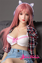 DOM DOLL 148cm普通乳 Cカップ  D1ヘッド 等身大リアルラブドール ヘッドとボディー材質選択可能 カスタマイズ可 ●宣材写真はフルシリコン材質