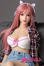 DOM DOLL 148cm普通乳 Cカップ  D1ヘッド 等身大リアルラブドール ヘッドとボディー材質選択可能 カスタマイズ可 ●宣材写真はフルシリコン材質
