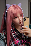 DOM DOLL 148cm普通乳 Cカップ  D1ヘッド 等身大リアルラブドール ヘッドとボディー材質選択可能 カスタマイズ可 ●宣材写真はフルシリコン材質