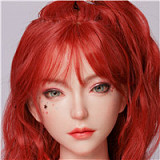 DOM DOLL 148cm普通乳 Cカップ  D7ヘッド （掲載画像シリコンヘッド+TPEボディ）等身大リアルラブドール ヘッドとボディー材質選択可能 カスタマイズ可