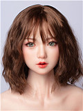 DOM DOLL 148cm普通乳 Cカップ  D7ヘッド （掲載画像シリコンヘッド+TPEボディ）等身大リアルラブドール ヘッドとボディー材質選択可能 カスタマイズ可