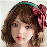 DOM DOLL 148cm普通乳 Cカップ  D7ヘッド （掲載画像シリコンヘッド+TPEボディ）等身大リアルラブドール ヘッドとボディー材質選択可能 カスタマイズ可