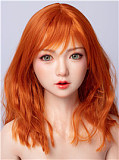 DOM DOLL 148cm普通乳 Cカップ  D7ヘッド （掲載画像シリコンヘッド+TPEボディ）等身大リアルラブドール ヘッドとボディー材質選択可能 カスタマイズ可