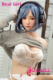 Real girl 157cm Fカップ ヘッド R50 tpe製等身大リアルラブドール ボディーとヘッド材質など選択可能