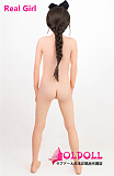 Real girl 138cm バスト平 ヘッド R68 ヘッドとボディの材質選択可能 等身大リアルラブドール