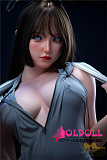 Irontechdoll 164cm Eカップ S16 Yuヘッド シリコン製リアルラブドール 塗装加工あり 眉毛と睫毛植毛加工あり  リアルドール 等身大 ダッチワイフ