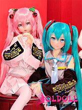 凹凸咪 aotume（アニメドール）最新作 145cm Bカップ+＃74ヘッドと#75ヘッド 掲載画像シリコンヘッド+tpeボディ 等身大 リアルラブドール