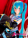 凹凸咪 aotume（アニメドール）最新作 145cm Bカップ+＃74ヘッドと#75ヘッド 掲載画像シリコンヘッド+tpeボディ 等身大 リアルラブドール