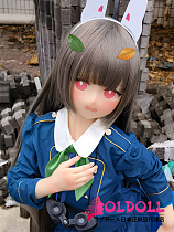 凹凸咪 aotume（アニメドール）145cm Bカップ+＃78ヘッド 掲載画像フルシリコン製 等身大 リアルラブドール