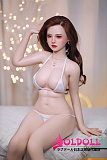 JY Doll 123cm Bカップ 小云兮(xiaoyunxi)ヘッド フルシリコン製ラブドール  【宣伝画像と同じ衣装を付属します】