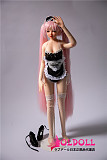 Mini Doll ミニドール 新型60CM シリコン製  艾莉（aili）ヘッド セックス可能  収納が便利 使いやすい 普段は鑑賞用 小さいラブドール 女性素体 フィギュア cosplay