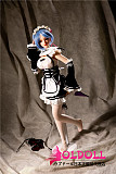 Mini Doll ミニドール 新型60CM シリコン製  レムcosヘッド セックス可能  収納が便利 使いやすい 普段は鑑賞用 小さいラブドール 女性素体 フィギュア cosplay