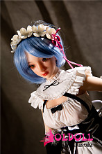 Mini Doll ミニドール 新型60CM シリコン製  レムcosヘッド セックス可能  収納が便利 使いやすい 普段は鑑賞用 小さいラブドール 女性素体 フィギュア cosplay