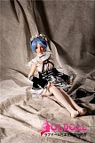 Mini Doll ミニドール 新型60CM シリコン製  レムcosヘッド セックス可能  収納が便利 使いやすい 普段は鑑賞用 小さいラブドール 女性素体 フィギュア cosplay