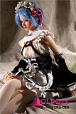 Mini Doll ミニドール 新型60CM シリコン製  レムcosヘッド セックス可能  収納が便利 使いやすい 普段は鑑賞用 小さいラブドール 女性素体 フィギュア cosplay