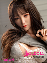 Real girl 157cm Fカップ  R50ヘッド tpe製等身大リアルラブドール ボディーとヘッド材質など選択可能