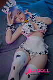 Sanhui doll シームレス 118cm Eカップ ＃10ヘッド フルシリコン製ラブドール ミニドール