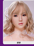 JYDOLL フルシリコン製ラブドール 170cm Dカップ  洁儿ヘッド スターメイク 睫毛と眉毛植毛あり