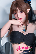 FUDOLL #J011ヘッド 148cm Dカップ シリコンヘッド＋TPEボディ 眉毛と睫毛植毛加工あり 等身大リアルラブドール