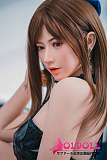 Bezlya DOLL  155cm Aカップ貧乳 #夕颜ヘッド  シリコン製ヘッド+tpeボディ 眉毛と睫毛植毛加工あり 等身大リアルラブドール