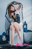 Bezlya DOLL  155cm Aカップ貧乳 #夕颜ヘッド  シリコン製ヘッド+tpeボディ 眉毛と睫毛植毛加工あり 等身大リアルラブドール