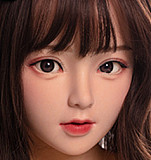 Bezlya DOLL  155cm Aカップ貧乳 #夕颜ヘッド  シリコン製ヘッド+tpeボディ 眉毛と睫毛植毛加工あり 等身大リアルラブドール