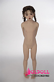AXBDOLL 110cm バスト平ら  #TB58ヘッド 掲載画像がリアルメイク塗装加工あり ロリ系TPEラブドール