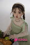 AXBDOLL 110cm バスト平ら  #TB58ヘッド 掲載画像がリアルメイク塗装加工あり ロリ系TPEラブドール