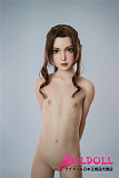 AXBDOLL  142CM バスト平ら アニメヘッド＃02  シリコンヘッド+TPEボディ ロリ系 等身大ラブドール