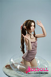 AXBDOLL  142CM バスト平ら アニメヘッド＃02  シリコンヘッド+TPEボディ ロリ系 等身大ラブドール