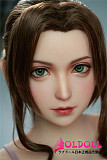 AXBDOLL  142CM バスト平ら アニメヘッド＃02  シリコンヘッド+TPEボディ ロリ系 等身大ラブドール