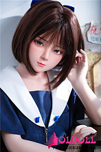 Bezlya DOLL  136cm AAカップ #M茉莉ヘッド  フルシリコン製 眉毛と睫毛植毛加工あり 等身大リアルラブドール