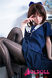 Bezlya DOLL  136cm AAカップ #M茉莉ヘッド  フルシリコン製 眉毛と睫毛植毛加工あり 等身大リアルラブドール