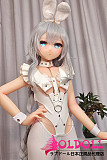 凹凸咪 aotume（アニメドール）135cm AAカップ slim #80ヘッド 掲載画像フルシリコン製 等身大 リアルラブドール