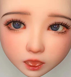 Real girl ヘッド単体 R24ヘッド ヘッドのみ TPE製【A工場】 掲載画像職人メイク M16ボルト採用(ボディと台座など含めません)
