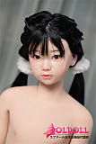 AXBDOLL 掲載画像シリコンヘッドGB05R 新型tpeボディ120CM バスト平ら ロリ系ミニドール 等身大TPEラブドール
