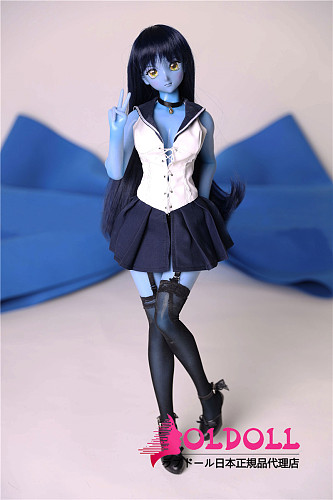 Mini Doll ミニドール 60cm 普通乳 シリコン製 ブルー肌色 セックス可能  収納が便利 使いやすい 普段は鑑賞用 小さいラブドール 女性素体 フィギュア cosplay