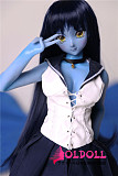 Mini Doll ミニドール 60cm 普通乳 シリコン製 ブルー肌色 セックス可能  収納が便利 使いやすい 普段は鑑賞用 小さいラブドール 女性素体 フィギュア cosplay