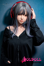FUDOLL  150cm Bカップ ヘッド#J14 シリコンヘッド＋TPEボディ 眉毛と睫毛植毛加工あり 等身大リアルラブドール