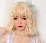 OLDOLL 148cm バスト大  #アニメヘッド フルシリコン 等身大ラブドール 眉毛と睫毛植毛加工あり