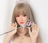 OLDOLL 148cm バスト大  #アニメヘッド フルシリコン 等身大ラブドール 眉毛と睫毛植毛加工あり